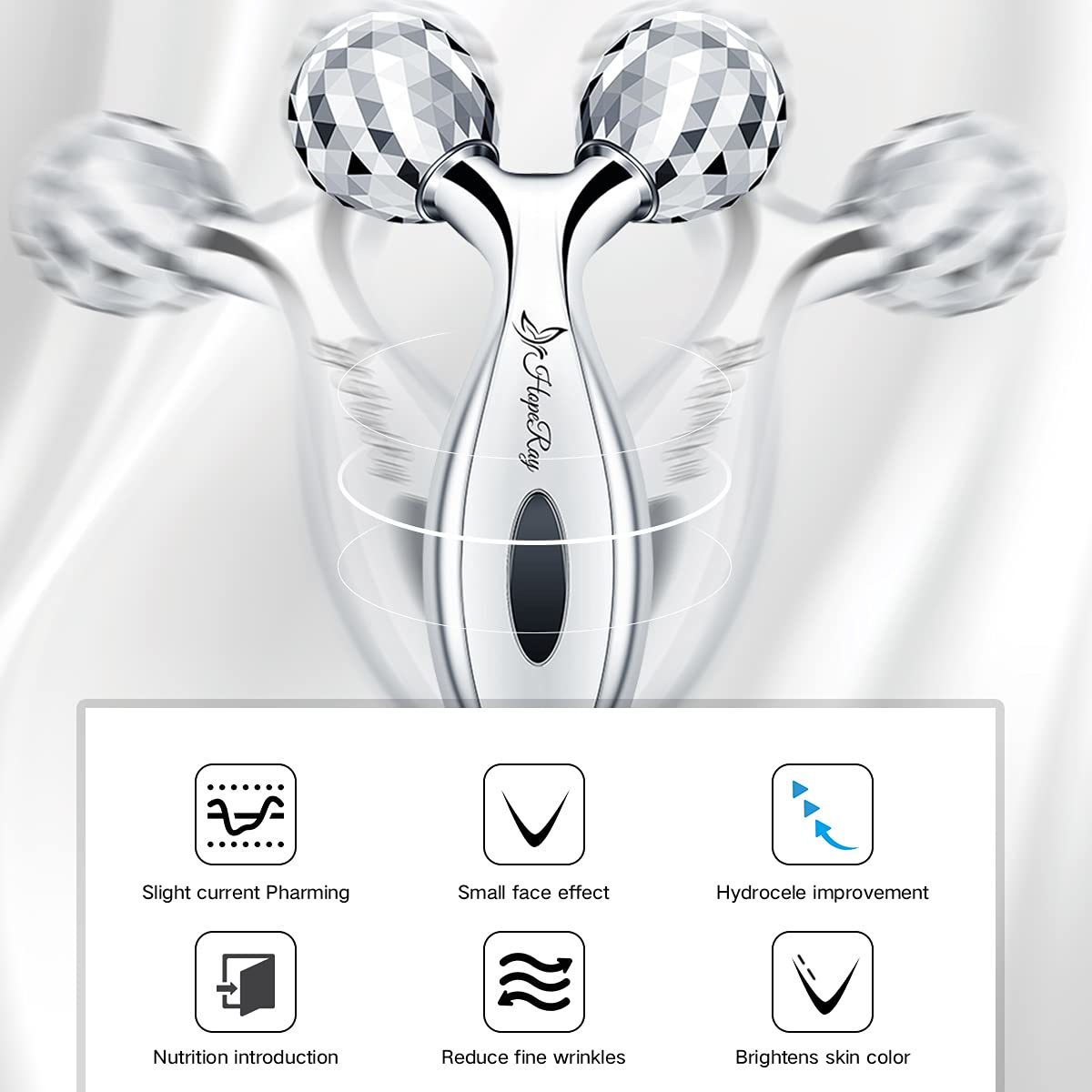 美顔ローラー マッサージ 美顔器 Ｙ字型 小顔ローラー 美肌美容 痩せる 美肌3D美容器 美顔 ローラー 防水_画像2