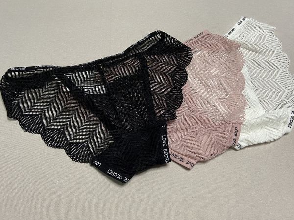 123341☆新品☆レディース総レースショーツ　フリー(M～Ｌ)３枚Set☆送料無料_画像2
