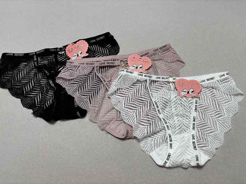 123341☆新品☆レディース総レースショーツ　フリー(M～Ｌ)３枚Set☆送料無料_画像1