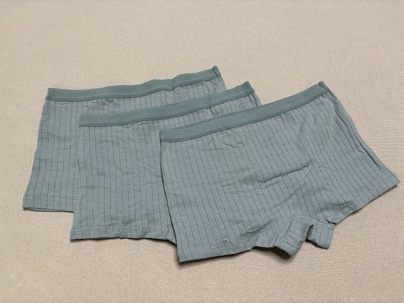 125254☆新品☆レディースボクサーショーツ　M同色３枚Set☆送料無料_画像2
