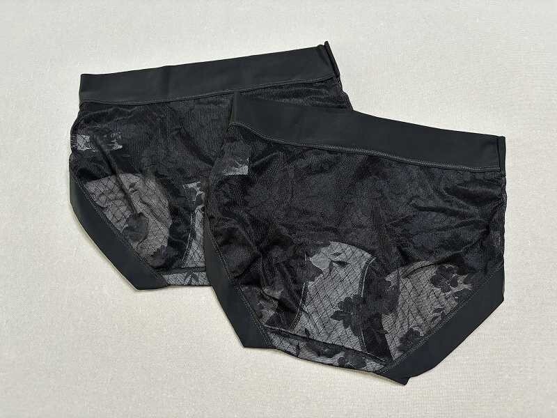 225174☆新品☆レディース総レースショーツ　ＸＬ２枚Set☆送料無料_画像2