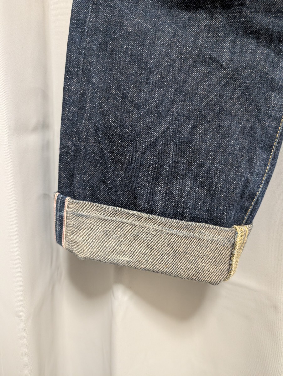 ユニクロ セルビッチジーンズ メイドインジャパンジーンズ W29 股下80_画像3