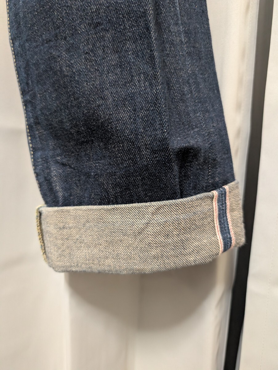 ユニクロ セルビッチジーンズ メイドインジャパンジーンズ W29 股下80_画像4