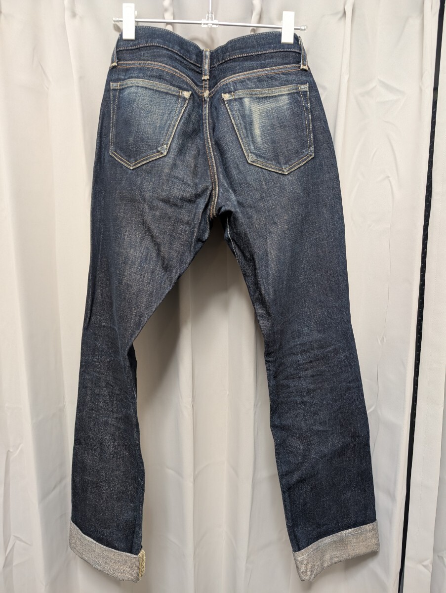 ユニクロ セルビッチジーンズ メイドインジャパンジーンズ W29 股下80_画像7
