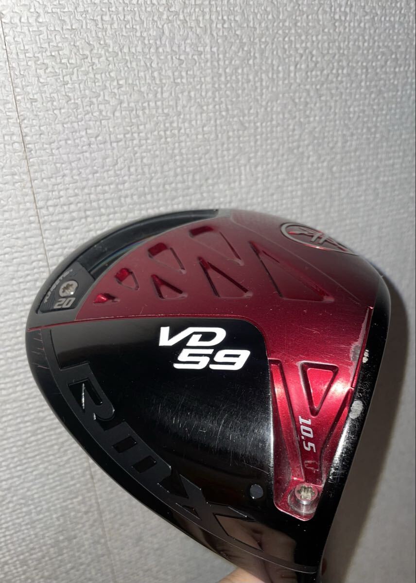 【お買い得】ヤマハ RMX VD59 ドライバー 10.5° フレックス SR_画像1