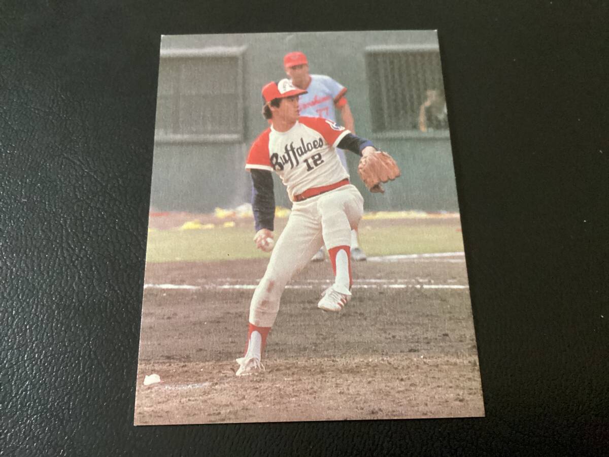 美品　カルビー79年　井本（近鉄）日本シリーズ　プロ野球カード_画像1