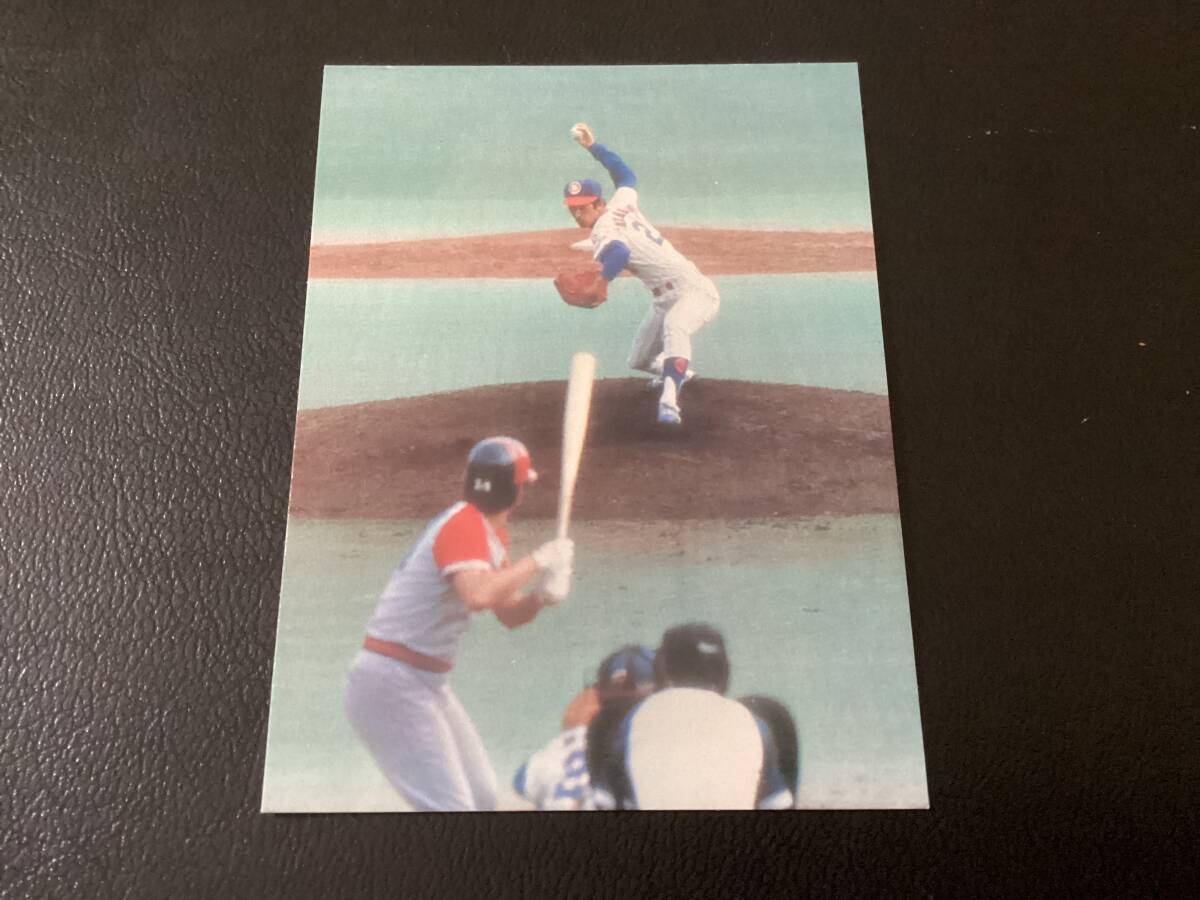 美品　カルビー79年　柳田（巨人）10月選外　プロ野球カード_画像1