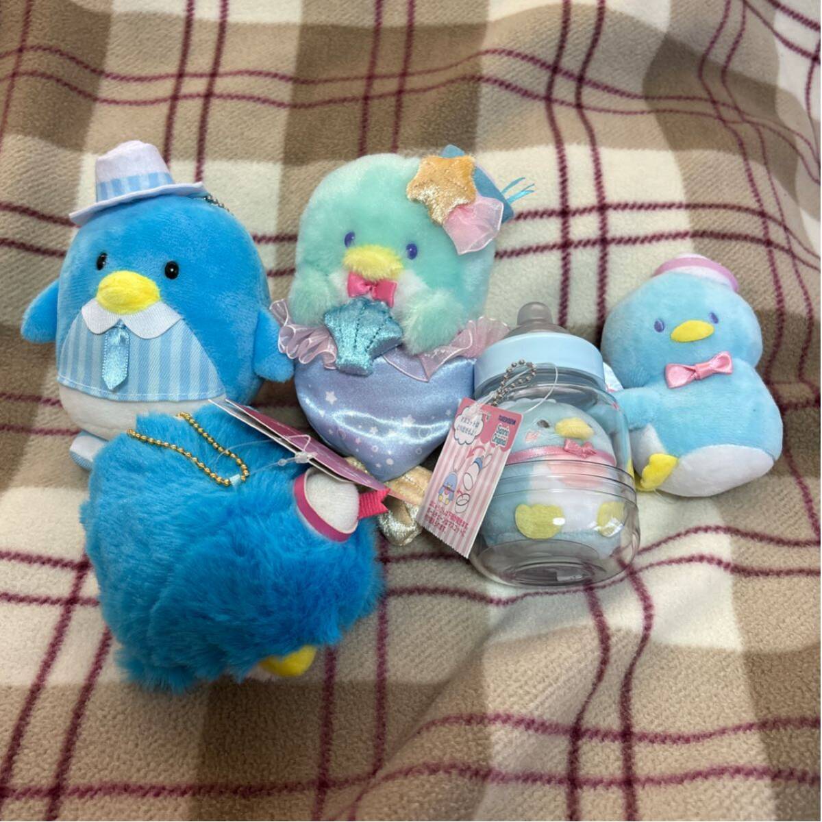 サンリオ　タキシードサム マスコット ぬいぐるみ　5点セット_画像1