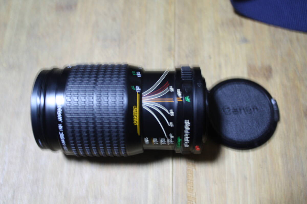 キャノン　Canon　EF　フィルムカメラ　動作品　並上　＋　Canon　ZOOM レンズ　FD 35mm-105mm F3.5-4.5 微チリ　並上_画像7