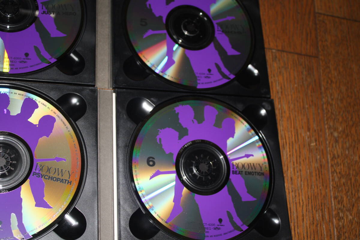 豪華ケース入り　BOOWY COMPLETE 黒 CD 10枚セット　初売当時定価20000円　並上　現状_画像5