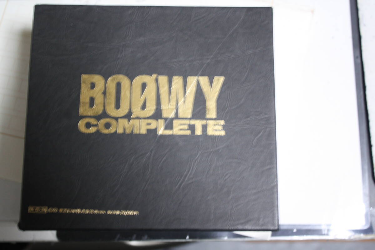豪華ケース入り　BOOWY COMPLETE 黒 CD 10枚セット　初売当時定価20000円　並上　現状_画像6