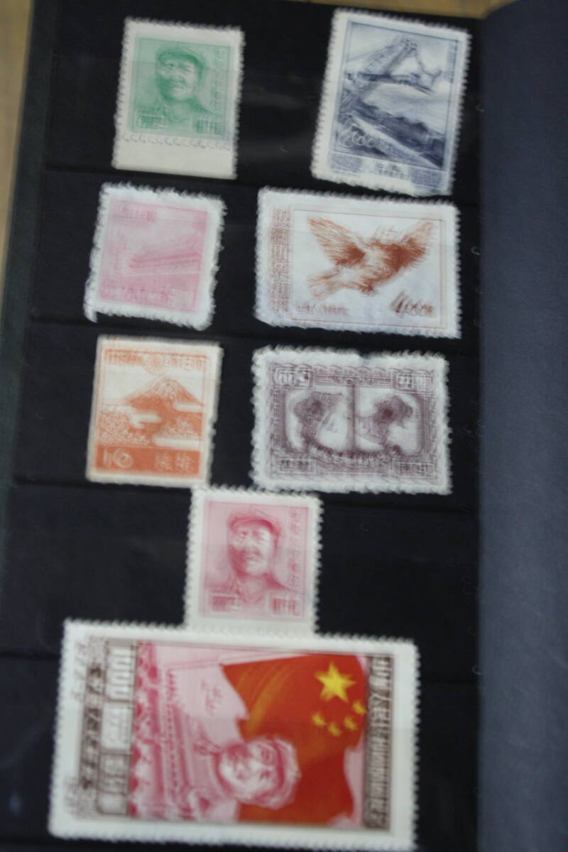 希少　中国　切手　5４枚　ダブリ有　未使用　並下　現状_画像6