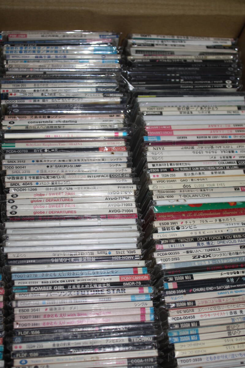 希少シングルCD　コレクション　昭和ー令和　８０年代～ジャパニーズポップス他　約３００枚セット　まとめ　美品_画像3