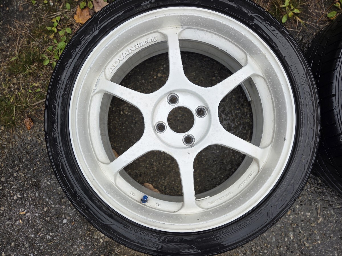 ADVAN Racingアドバンレーシング RG-D17インチ7j+42 PCD100 4穴_画像3