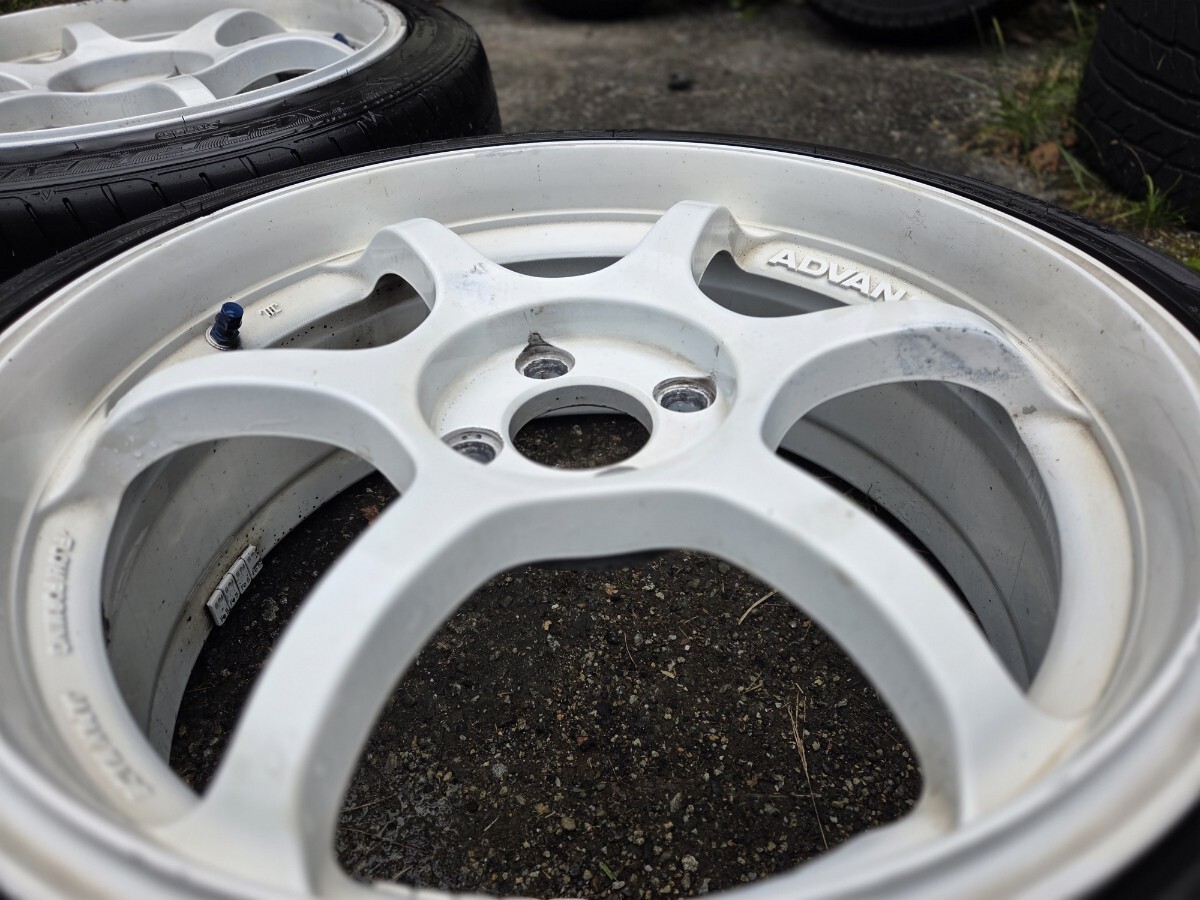 ADVAN Racingアドバンレーシング RG-D17インチ7j+42 PCD100 4穴_画像7