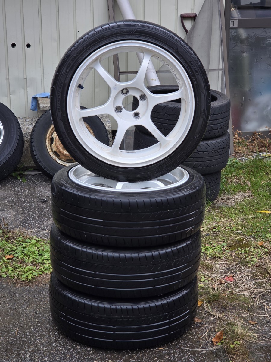 ADVAN Racingアドバンレーシング RG-D17インチ7j+42 PCD100 4穴_画像1