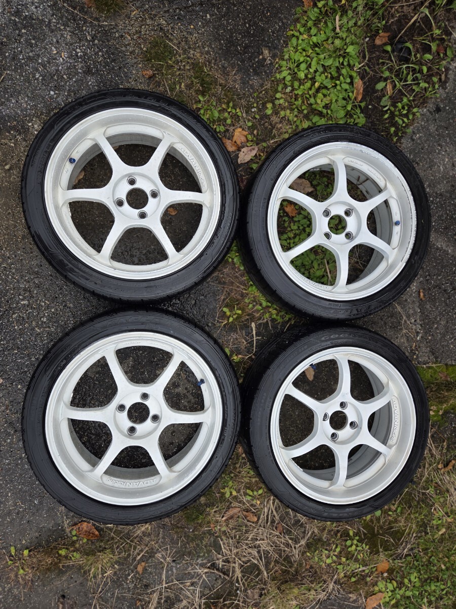 ADVAN Racingアドバンレーシング RG-D17インチ7j+42 PCD100 4穴_画像2