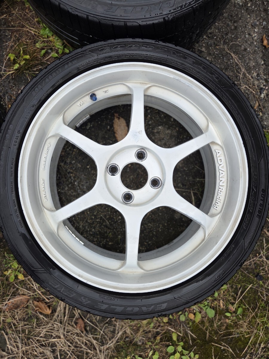 ADVAN Racingアドバンレーシング RG-D17インチ7j+42 PCD100 4穴_画像6