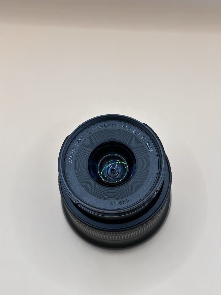 ★現状品★ CANON キヤノン RF-S 18-45mm F4.5-6.3 IS STM ★動作未確認★_画像3