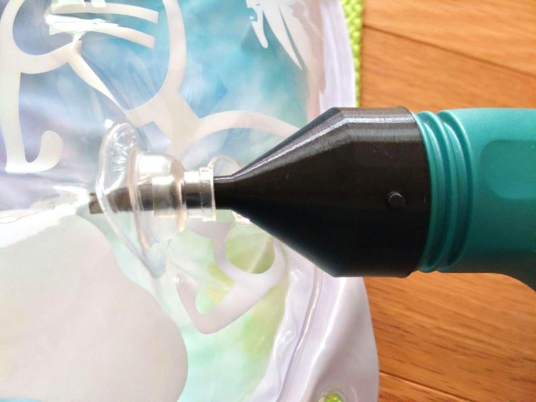 ブロワ用ノズル：2個セット（空気入れ、ショート）※マキタ、ハイコーキ(N4)　_画像3