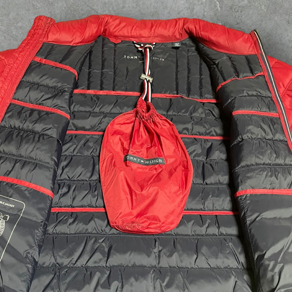 ★TOMMY HILFIGER パッカブルジャケット Lサイズ ライトダウン_画像4