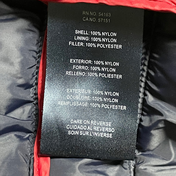 ★TOMMY HILFIGER パッカブルジャケット Lサイズ ライトダウン_画像9