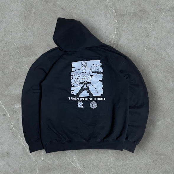 ★GILDAN プルオーバーパーカー Sサイズ 柔術 拳道 総合格闘技道場_画像1