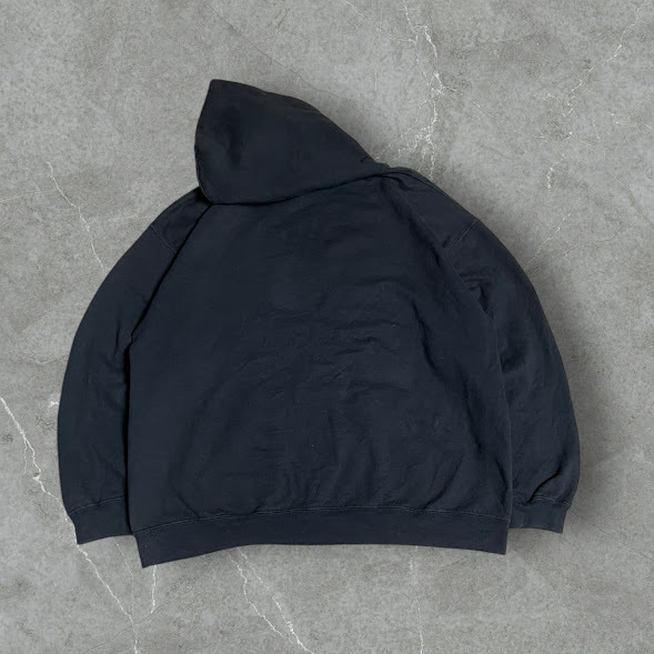 ★スケルトン・ハンド ピース・サイン プルオーバーパーカー L-XLサイズ相当_画像3