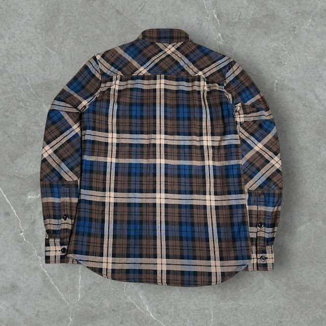 ★EGO TRIPPING BRANCH ネルシャツ Mサイズ ブロックチェック_画像4