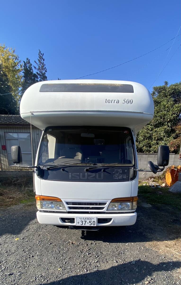  Isuzu Elf кемпер 4WD техосмотр "shaken". (R9/11/18)