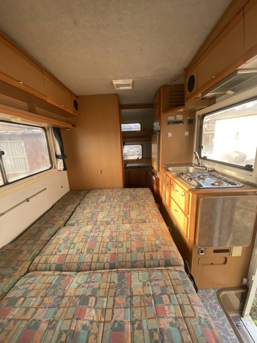  Isuzu Elf кемпер 4WD техосмотр "shaken". (R9/11/18)