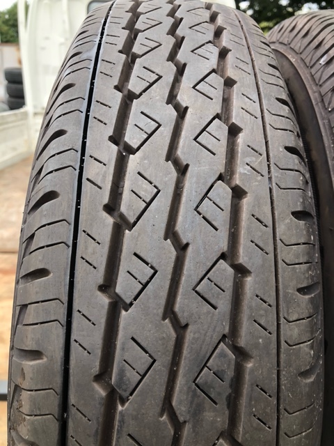 165R13　LT　6PR　ブリヂストン V600　バリ山　4本セット 2023年_画像2