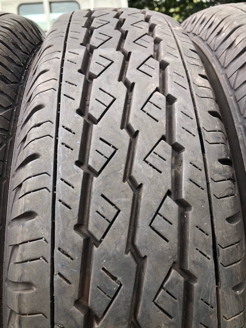 165R13　LT　6PR　ブリヂストン V600　バリ山　4本セット 2023年_画像4
