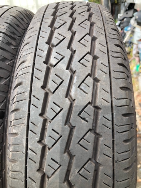 165R13　LT　6PR　ブリヂストン V600　バリ山　4本セット 2023年_画像5