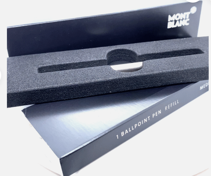 Montblanc ボールペン 詰め替え ミディアムミステリーブラック_画像2