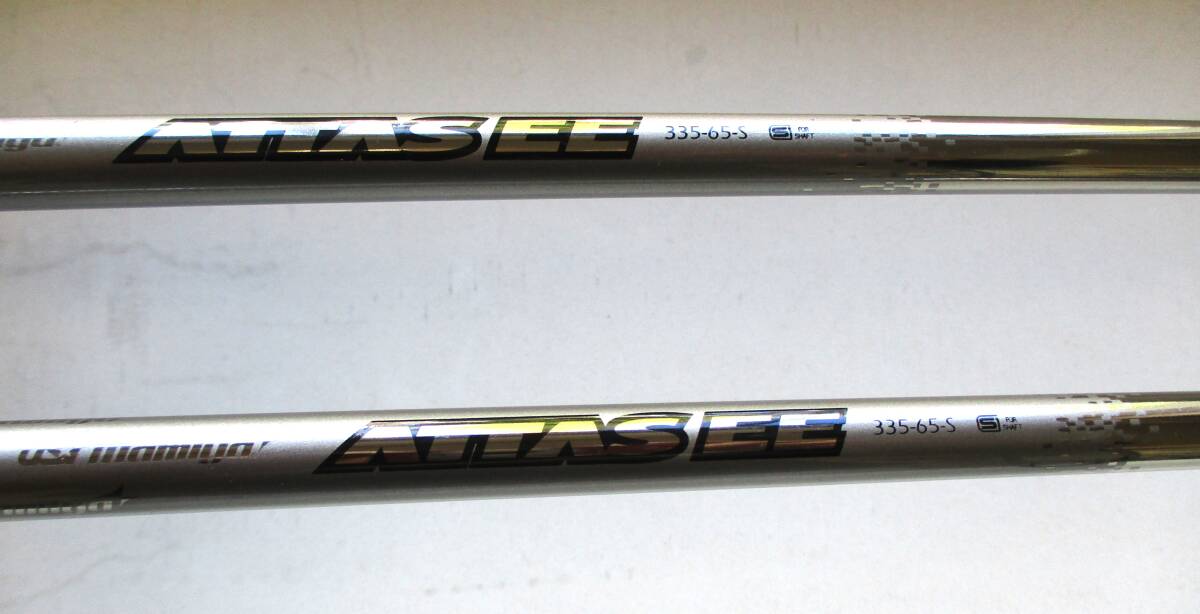 ★　ＡＫＩＲＡ　ＴＭ－－Ｆ３　ｆ５ フェアウェイウッド　２本ＡＴＴＡＳ　ＥＥ装着品　中古_画像3