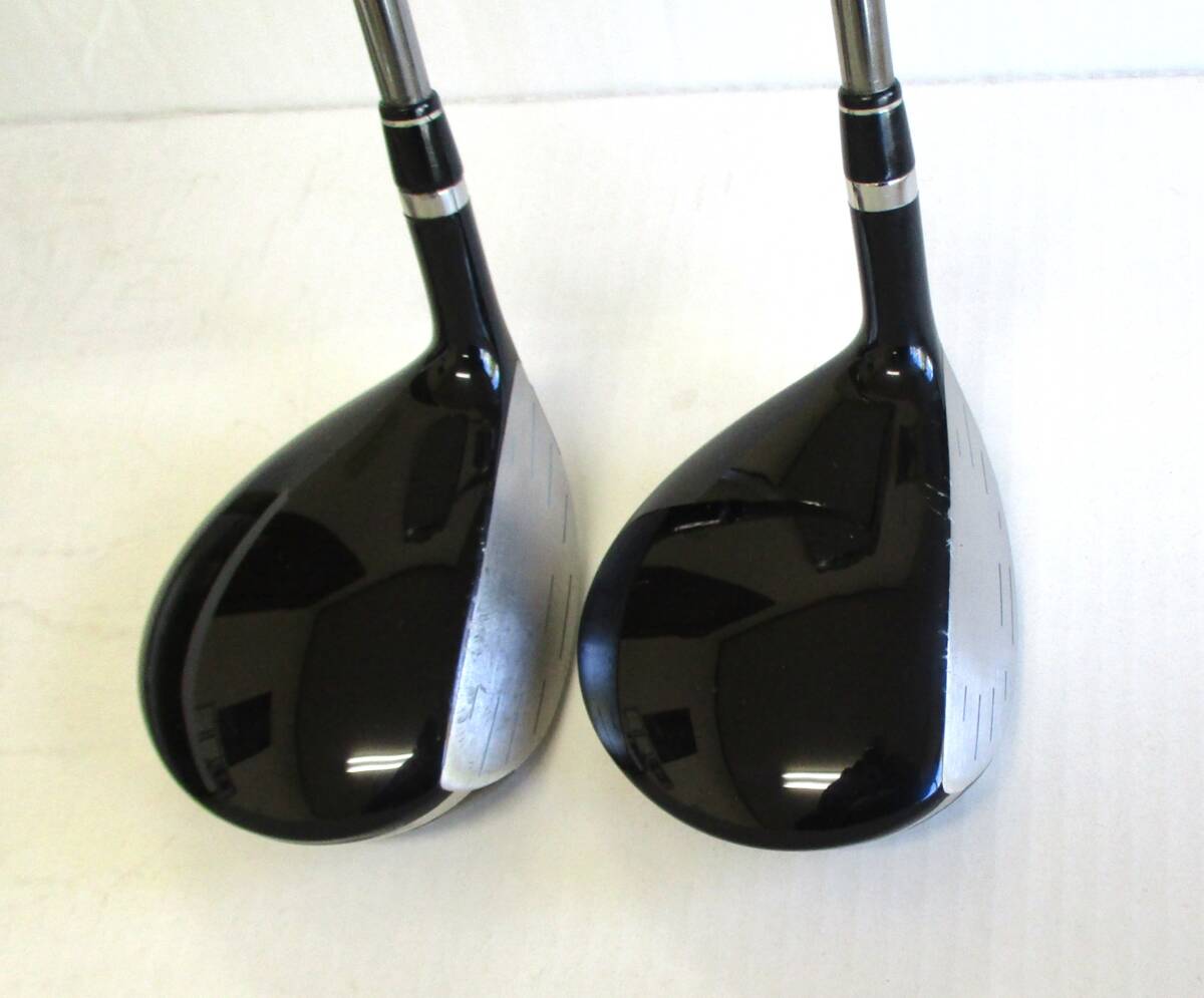 ★　ＡＫＩＲＡ　ＴＭ－－Ｆ３　ｆ５ フェアウェイウッド　２本ＡＴＴＡＳ　ＥＥ装着品　中古_画像2