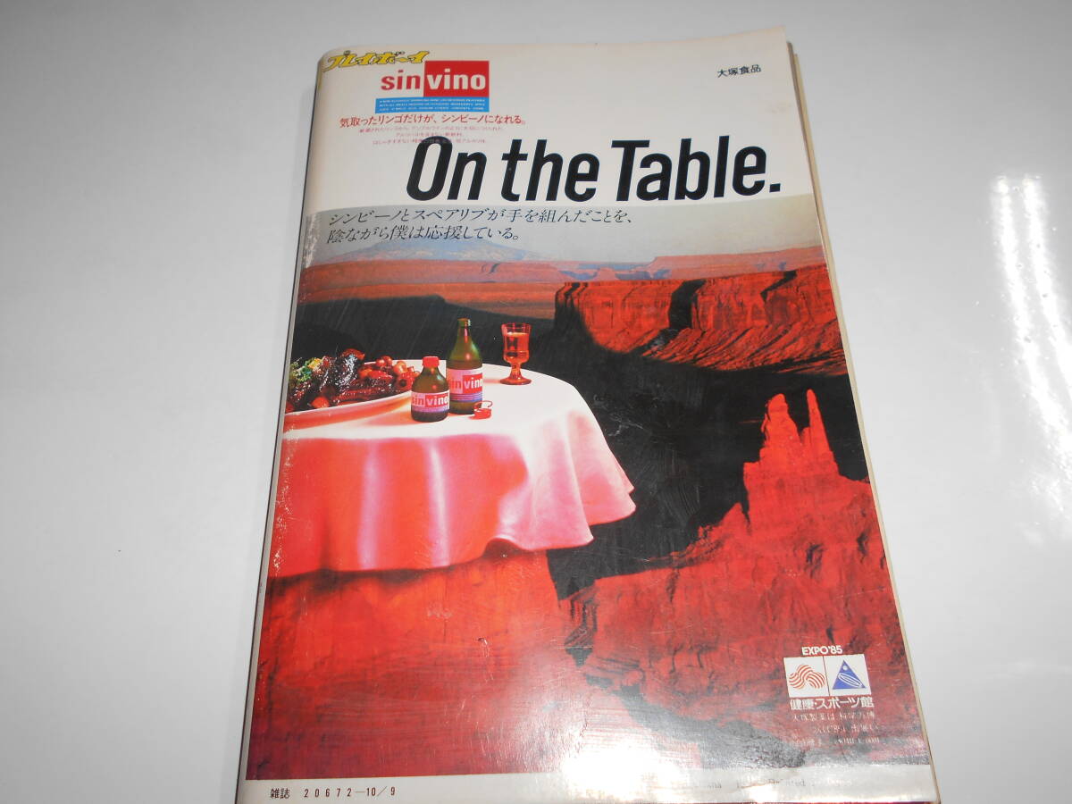 プレイボーイ 昭和59年1984 10 9 42 三原じゅん子 石原真理子 武田久美子 可愛かずみ 小川菜摘 山中千多枝 しおり5P_画像10