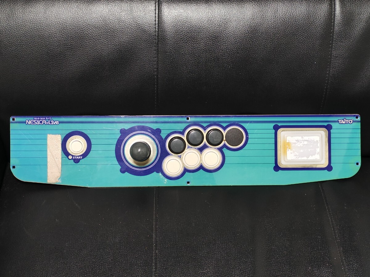 1106-10 TAITO ネシカクロスライブ コントロールパネル / アーケード ゲーム 筐体パーツ タイトー_画像1