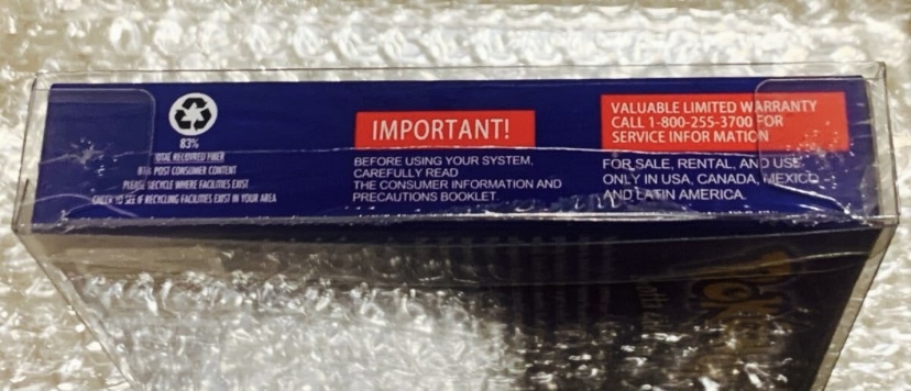 新品 未開封 海外版 ポケットモンスター GB ゲームボーイ 青 BLUE カメックス Nintendo Game Boy Pokemon Blue Version ゲンガー_画像5