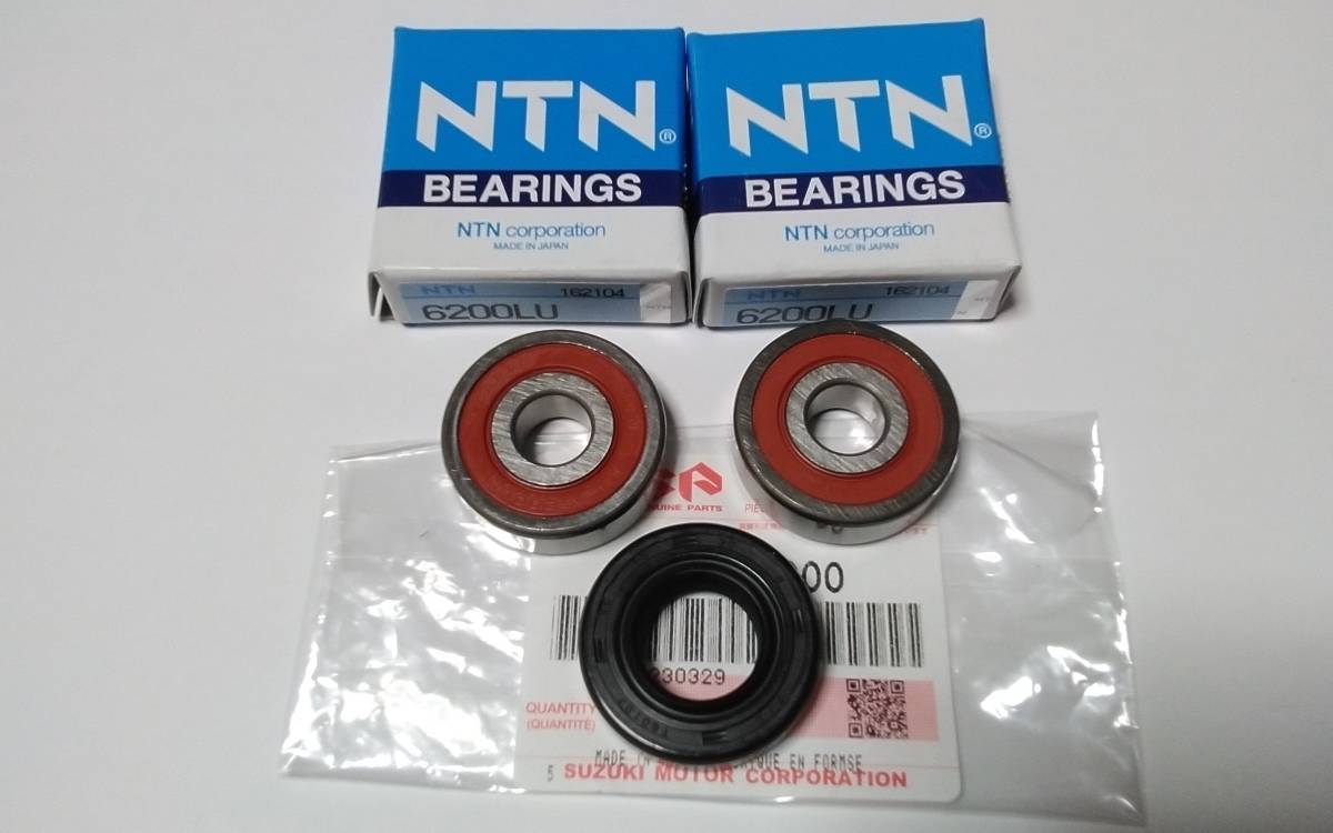 送料180～　新品未使用　フロントホイール ベアリング セット　スズキ純正 アドレス　V125S 　V125 V125G CF46A V125S CF4EA CF4MA_画像1