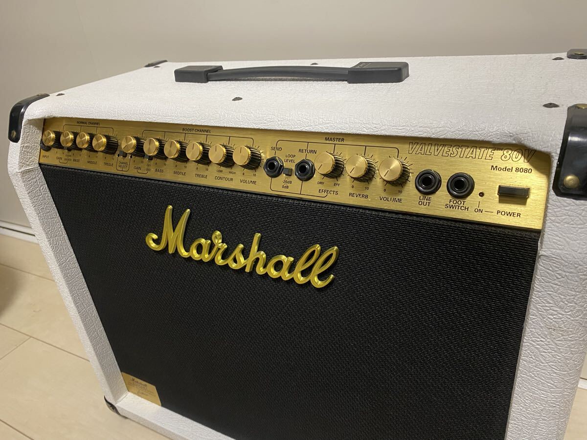 【整備済み】 Marshall マーシャル VALVESTATE V80 model8080 ヤマハ20th記念　限定品_画像5