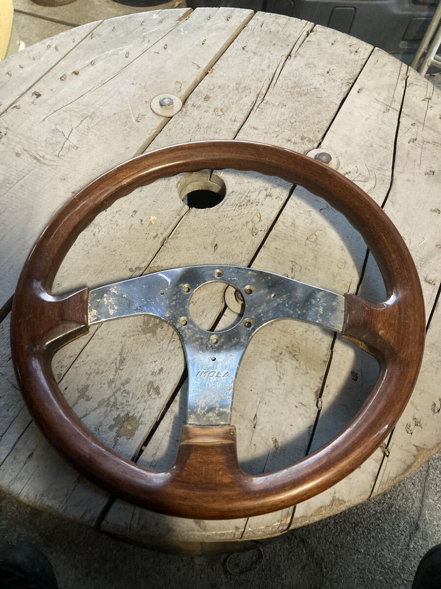 ウッドステアリング LMOLA イモラ_画像1