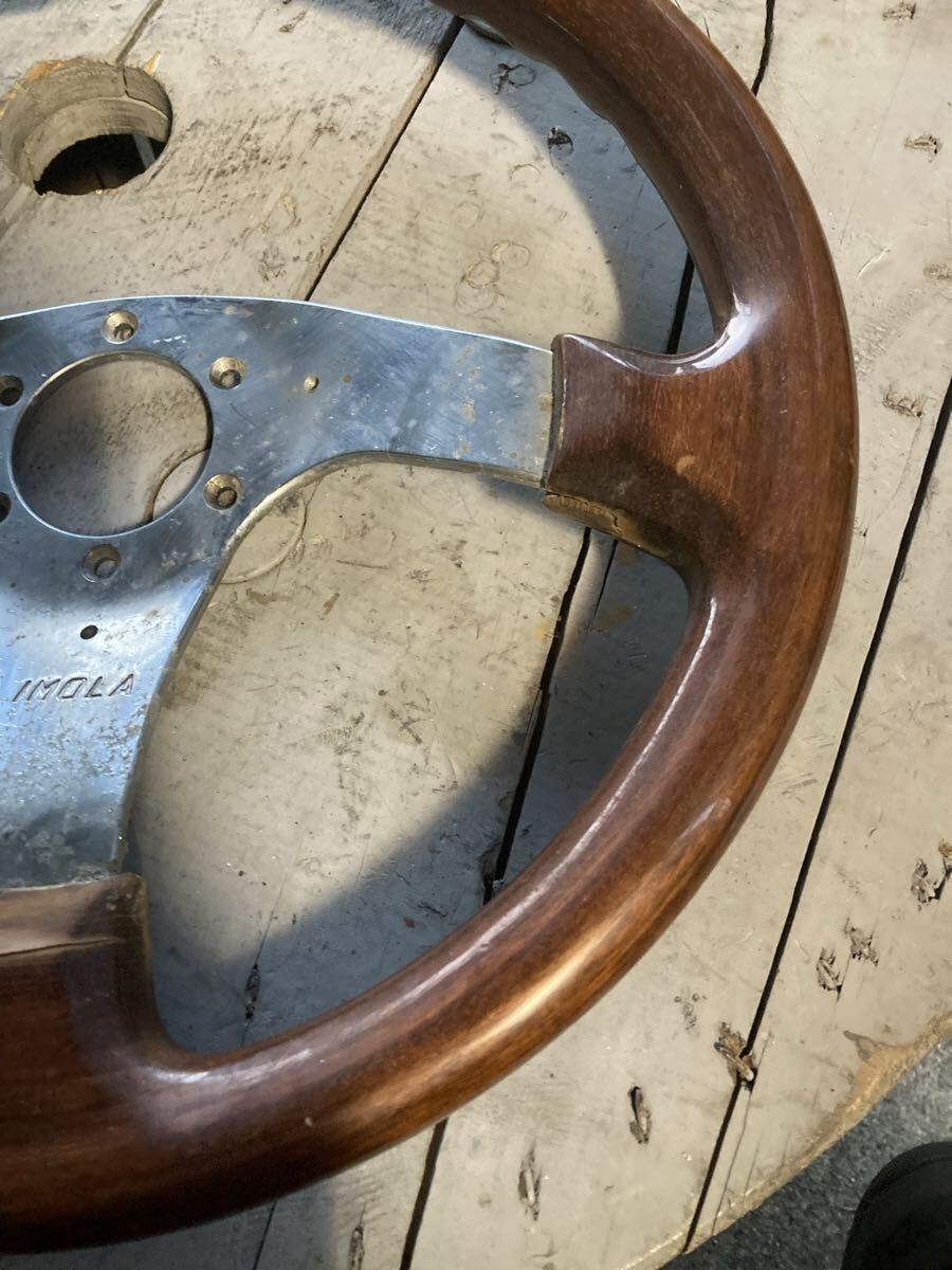 ウッドステアリング LMOLA イモラ_画像4