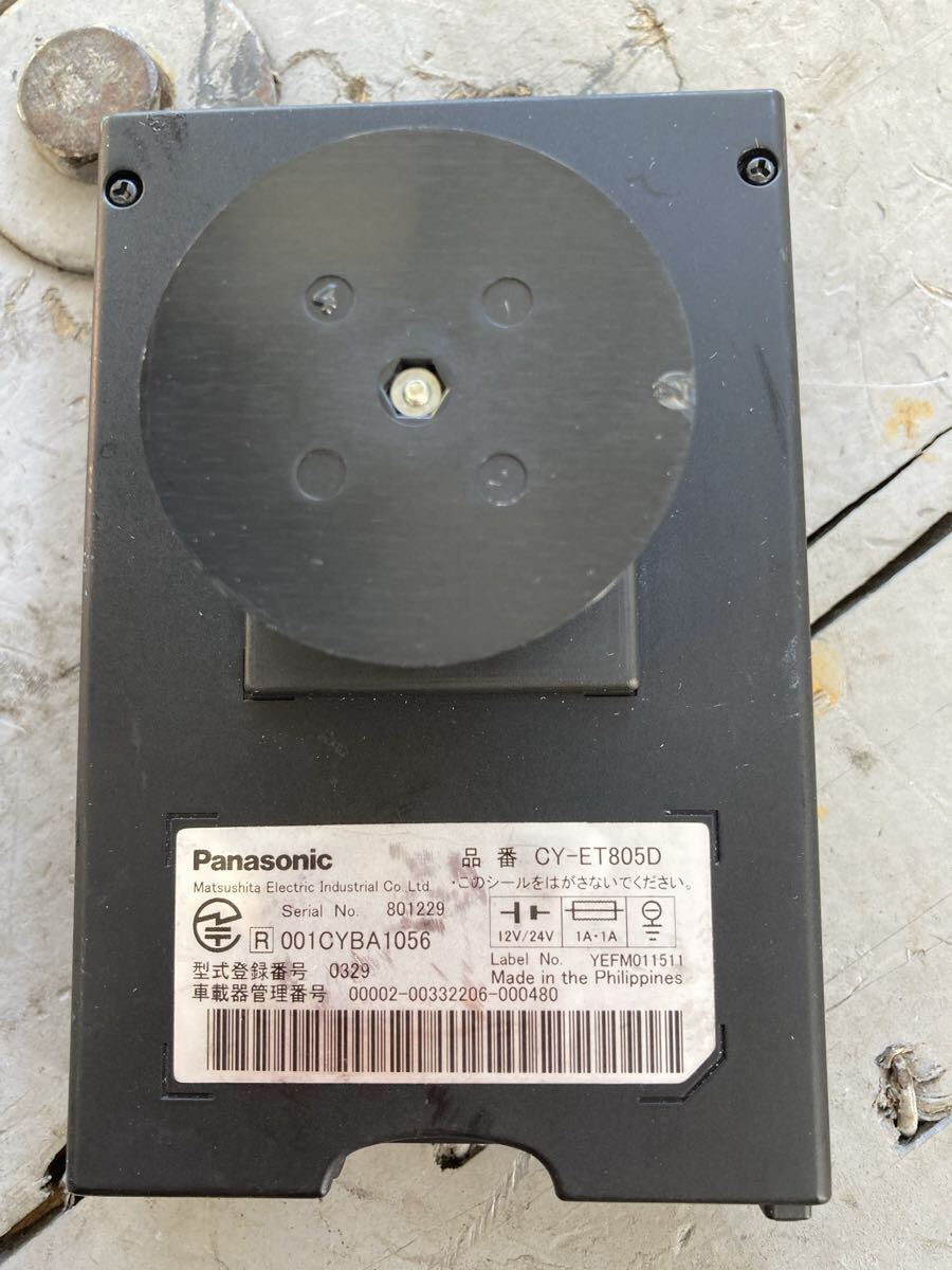  パナソニック ETC CY-ET805 Panasonic ⑫_画像3