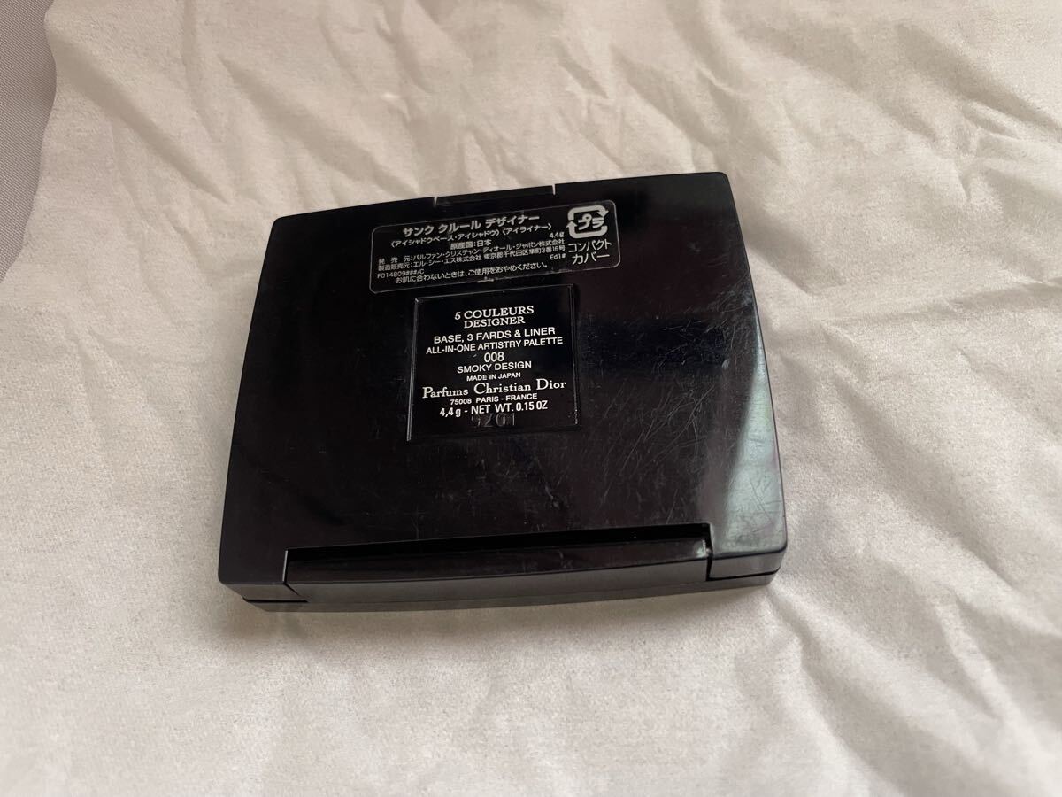 クリスチャン ディオール アイシャドウ サンク クルール デザイナー コンパクト 008 SMOKY DESIGN_画像5