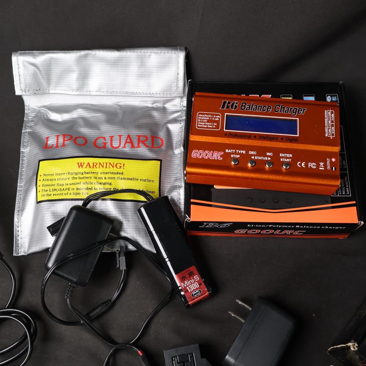 GOOLRC B6 Option No1 バッテリー SOPMOD 他 充電器 大量 おまとめ #S-27109_画像10