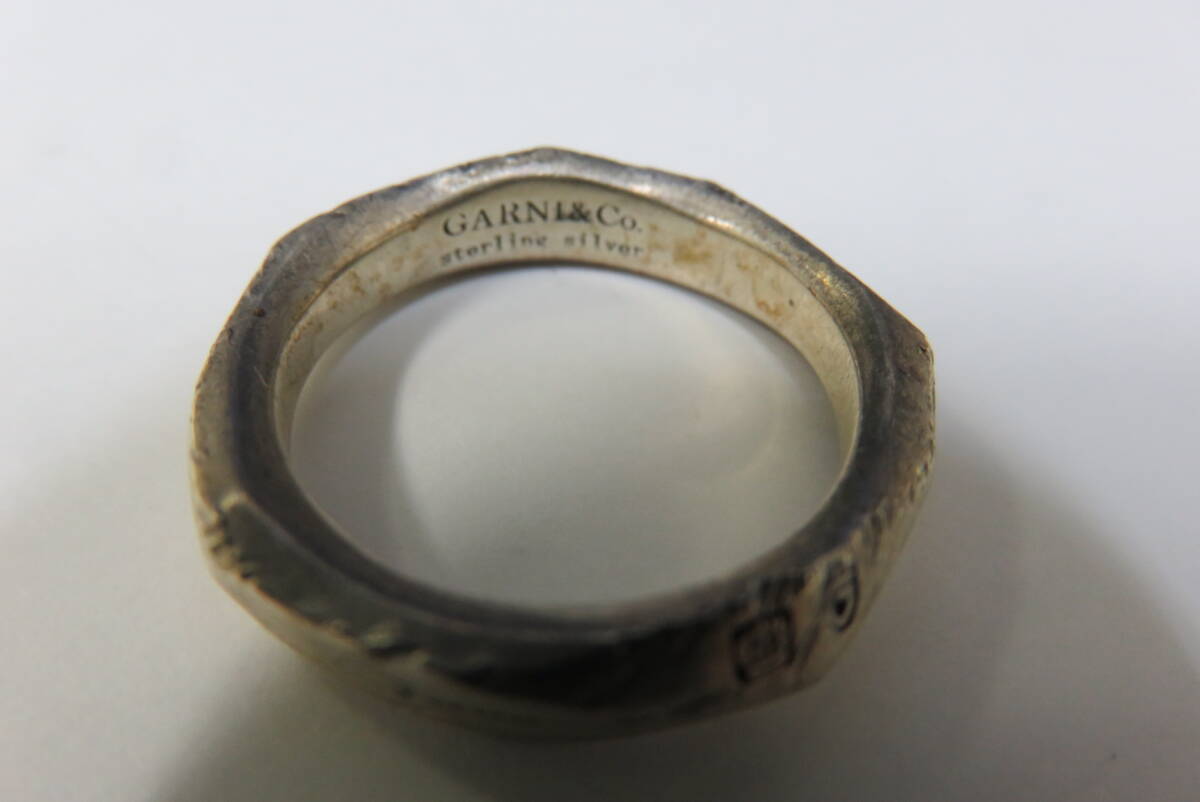 GARNI&Co. ガルニ　シルバーリング　指輪　約20号_画像2