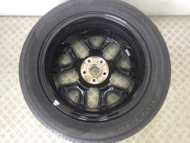 RZ3 RZ4 RZ5 RZ6 ZR-V ブラックスタイル 純正 アルミホイール 18インチ×7J +50 5×114.3 64 タイヤ ヨコハマ 2024年製 225/55R18 中古_画像5