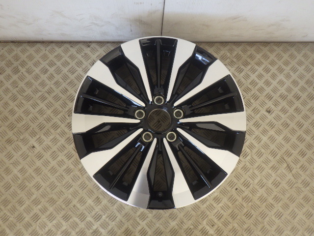 【Y11】 美品 中古 DG5 WR-V 純正 アルミホイール 1本 17インチ×7J +55 5×114.3 64 42700-31X-T81 即決_画像1